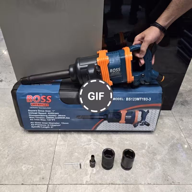 بکس بادی 1 اینچ سوپر صنعتی شفت بلند باس مدل 123MT193_3