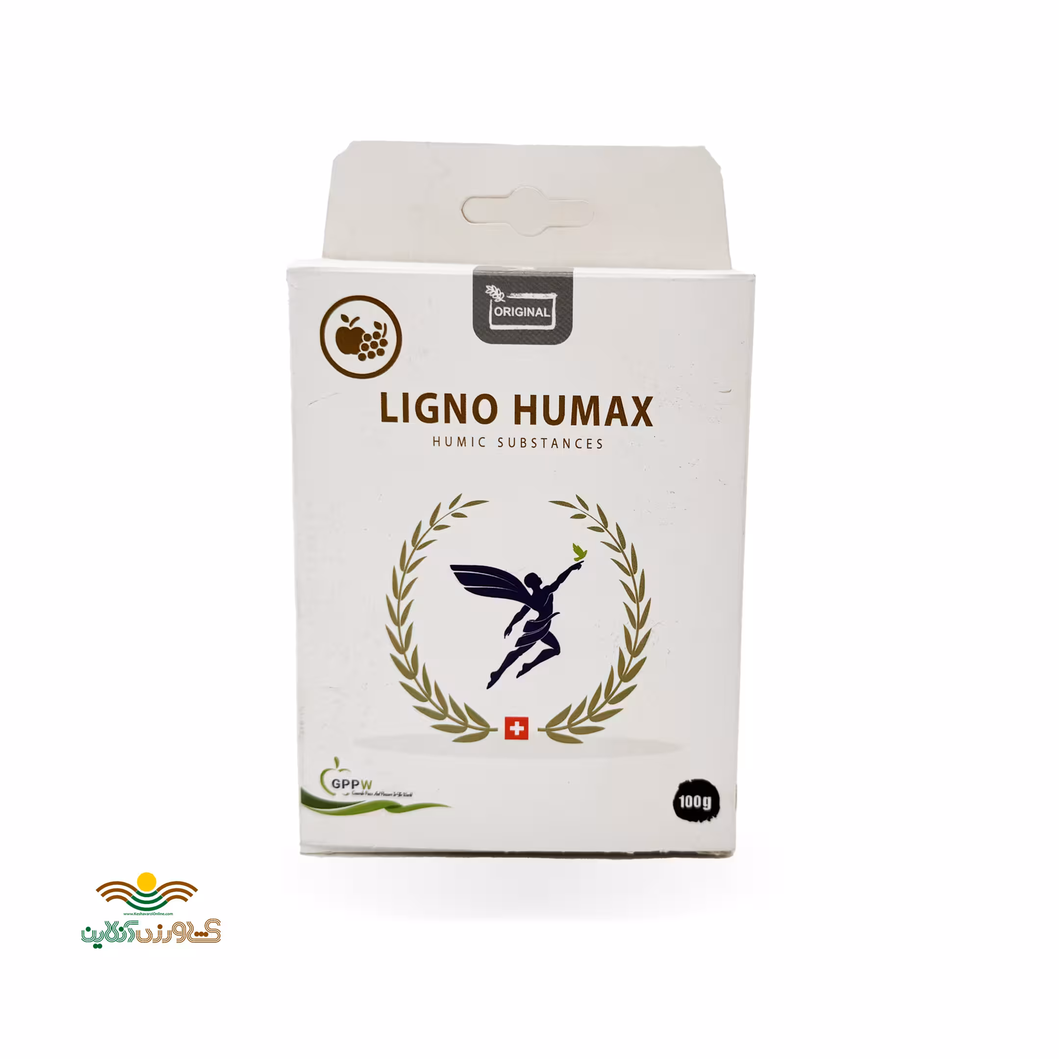 کود فولویک اسید و هیومیک اسید لیگنو هیومکس 100 گرمی چک شرکت جی پی پی دبلیو