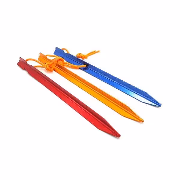 میخ چادر سه پر آلومینیومی