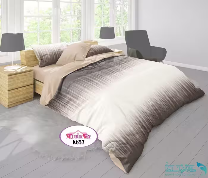روتختی طرح آلیسون دونفره برند Turkev کد K657