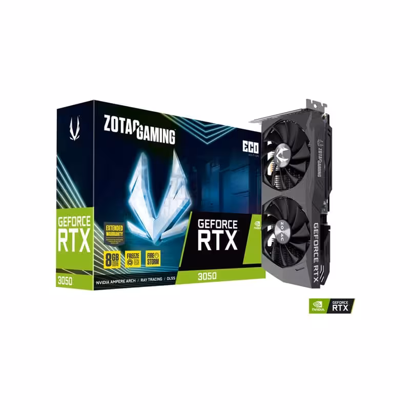 کارت گرافیک زوتاک مدل GAMING GEFORCE RTX 3050 ECO 8GB