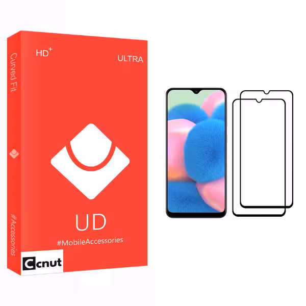 محافظ صفحه نمایش کوکونات مدل UD Glass مناسب برای گوشی موبایل سامسونگ Galaxy A30s بسته دو عددی