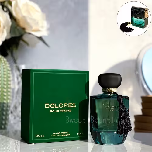 عطر و ادکلن مارک جاکوبز دکادنس فرگرانس ورد (دولورس پور فم) | Marc Jacobs Decadence (Dolores Pour Femme Fragrance Wolrd) حجم 100 میل(شرکتی)