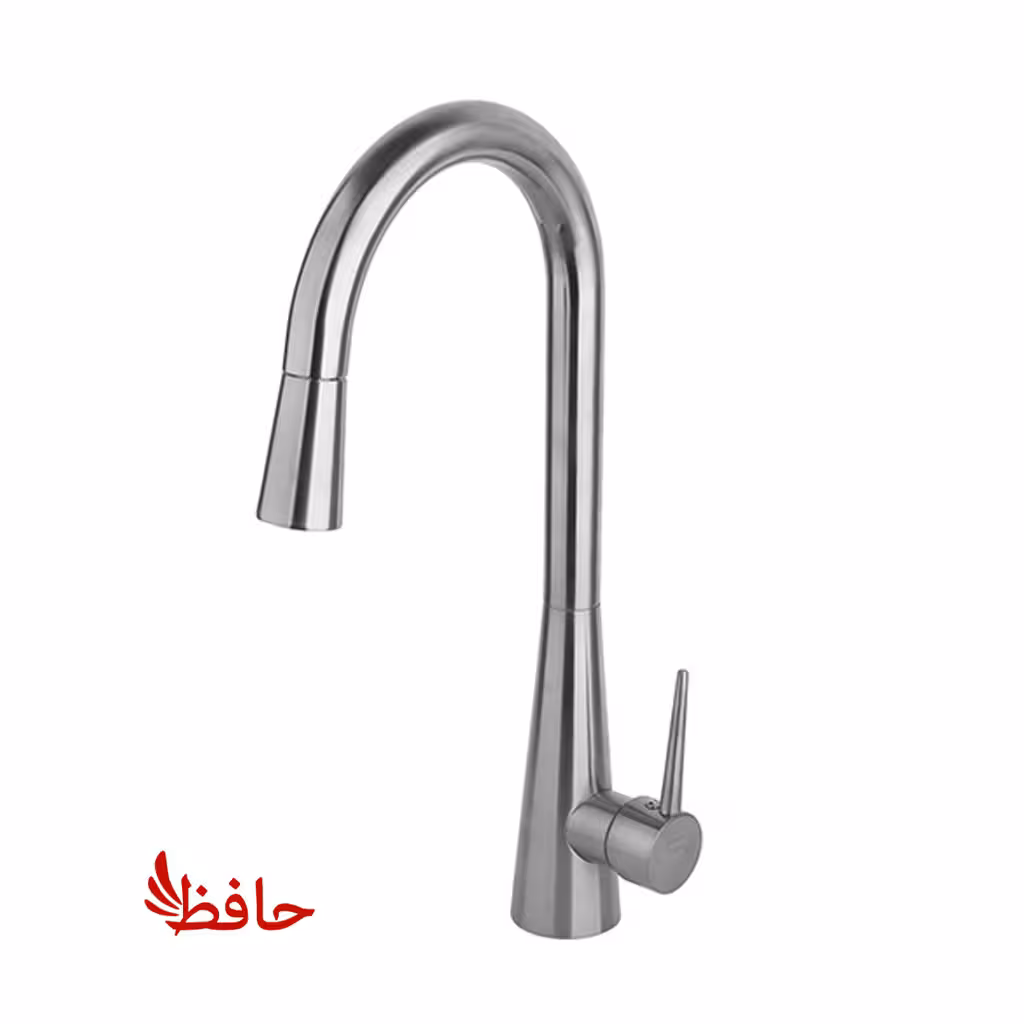 شیر ظرفشویی شاوری راسان مدل سارینا کروم مات