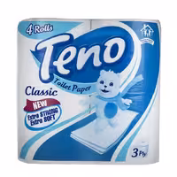 دستمال توالت تنو 4 عددی