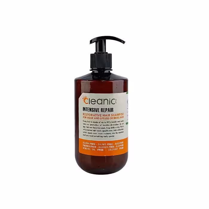 شامپو بدون سولفات ترمیم کننده موهای نازک و آسیب دیده کلینیک کیندی حجم 550 میل