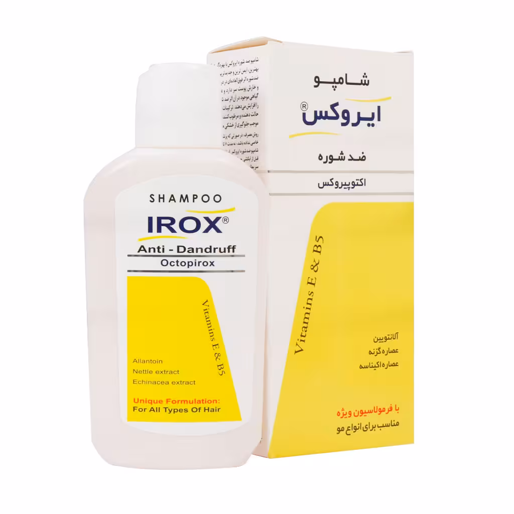 شامپو اکتوپیروکس ایروکس | Irox Anti Dandruff Shampoo With Octopirox 1%