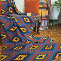 روتختی دستباف طرح گلیم