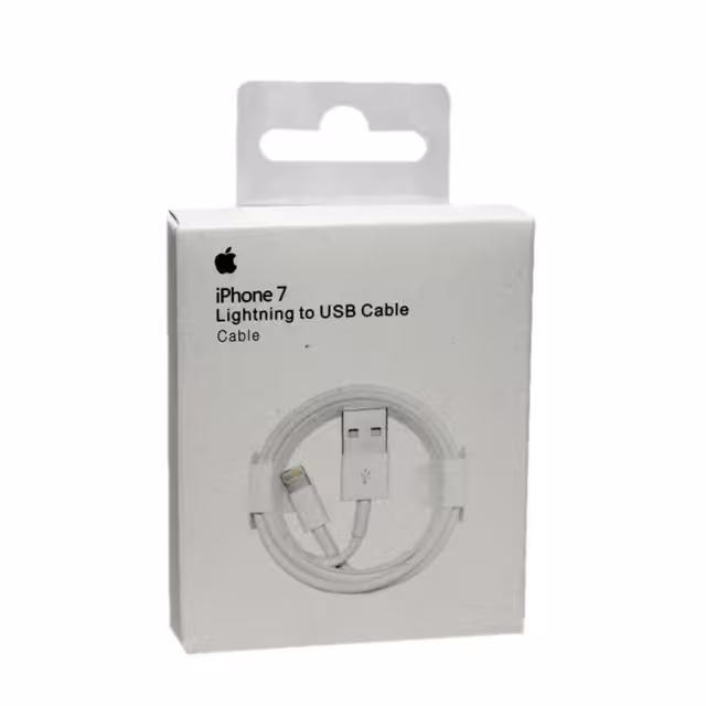 کابل شارژ اورجینال iPhone7 Lightning to USB Cable Apple مناسب گوشی موبایل آیفون 7