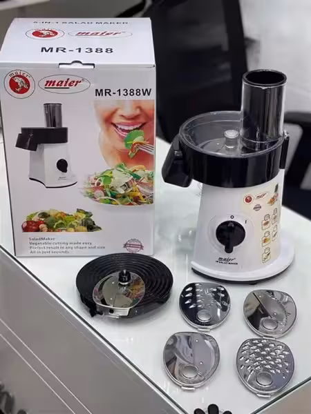 خرید سالاد ساز مایر مدل MR-1388 | موتور 500 وات و 5 تیغه کاربردی