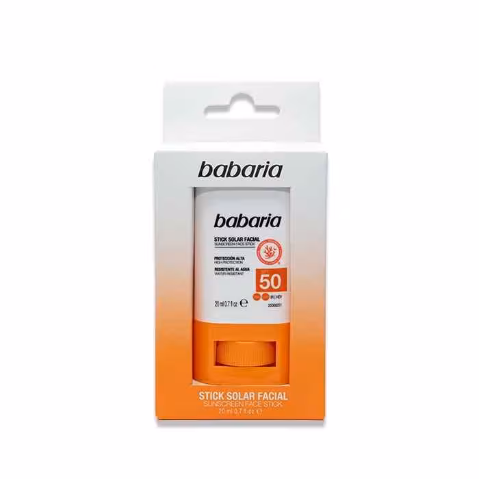 مشخصات، خرید و قیمت استیک ضد آفتاب صورت باباریا مدل SPF 50 حجم 20 گرمی ⭐️ ویان مارکت
