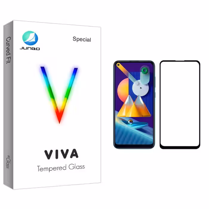 محافظ صفحه نمایش جانبو مدل Viva Glass مناسب برای گوشی موبایل سامسونگ Galaxy M11 | کالا برتری