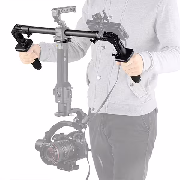 نگهدارنده دوربین ژیون مدل SmallRig Dual Handgrip