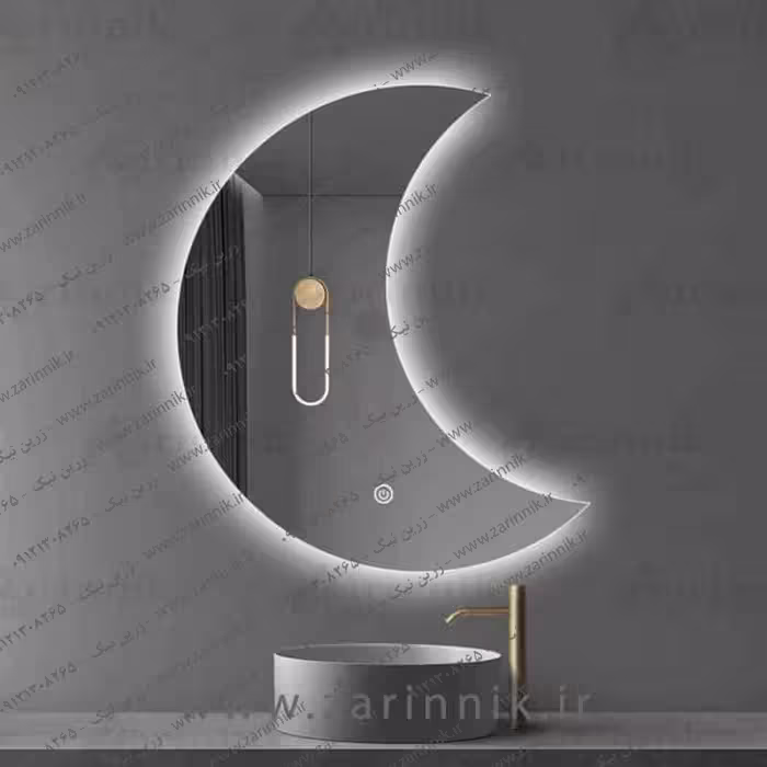 آینه دستشویی مدرن زرین نیک مدل AD004