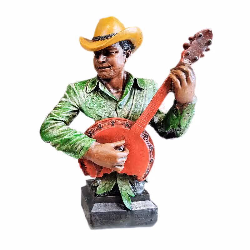 مجسمه نوازنده ساز بانجو کد 402