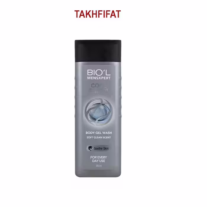 شامپو بدن مردانه بیول مدل Cool Silver حجم 315 میلی لیتر ( Biol Cool Silver Body Wash for Men 315ml )