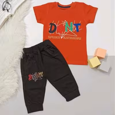 تیشرت شلوارک پسرانه سایز 50