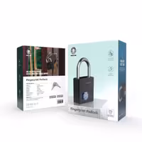 قفل اثر انگشتی گرین Green fingerprint padlock GL-PLS