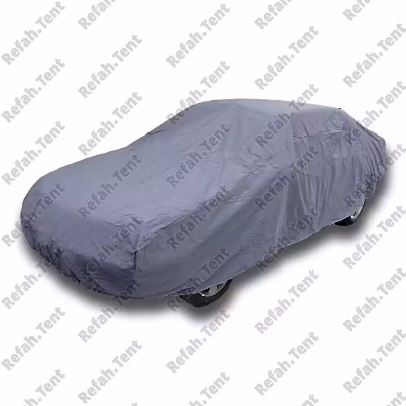 چادر ماشین کاور خودرو مشمایی نانو کرکی ضداب چهارفصل مناسب برای آزرا