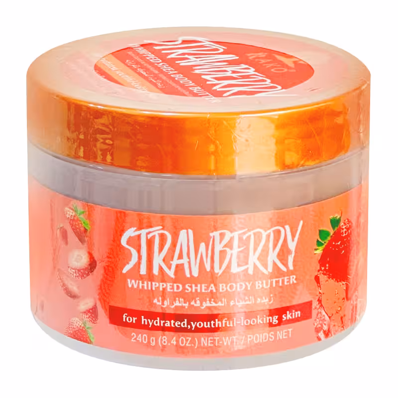 کره بدن توت فرنگی راکو Rako حجم 240g