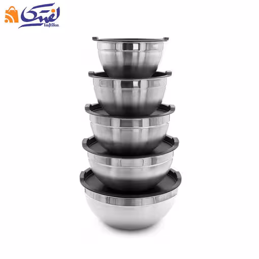 ست کاسه میکس استیل 5 عددی 26S-18