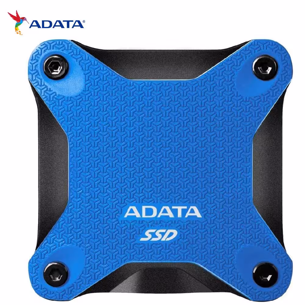 هارد SSD اکسترنال 960 گیگابایت ای دیتا مدل ADATA SD600Q رنگ آبی