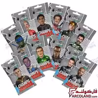 کیمدی کارت فوتبال چمپس مدل Champs 2026 بسته 12 عددی