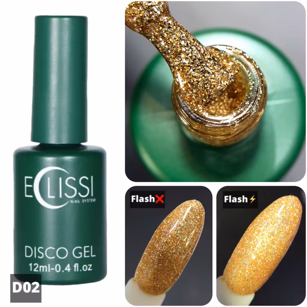 دیسکو ژل ناخن ECLISSI اکلیسی 12 میل کد D02