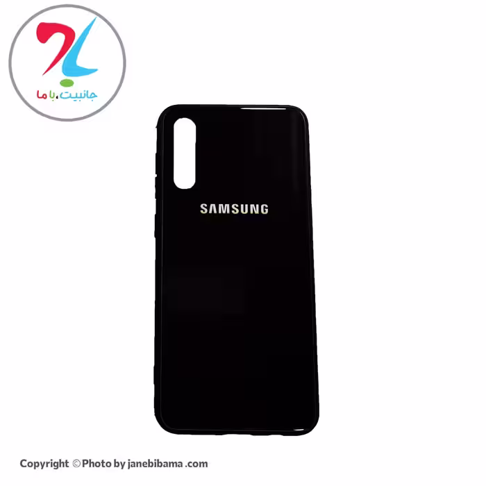 قاب گوشی سامسونگ Samsung A30S مدل پشت گلس - مشکی