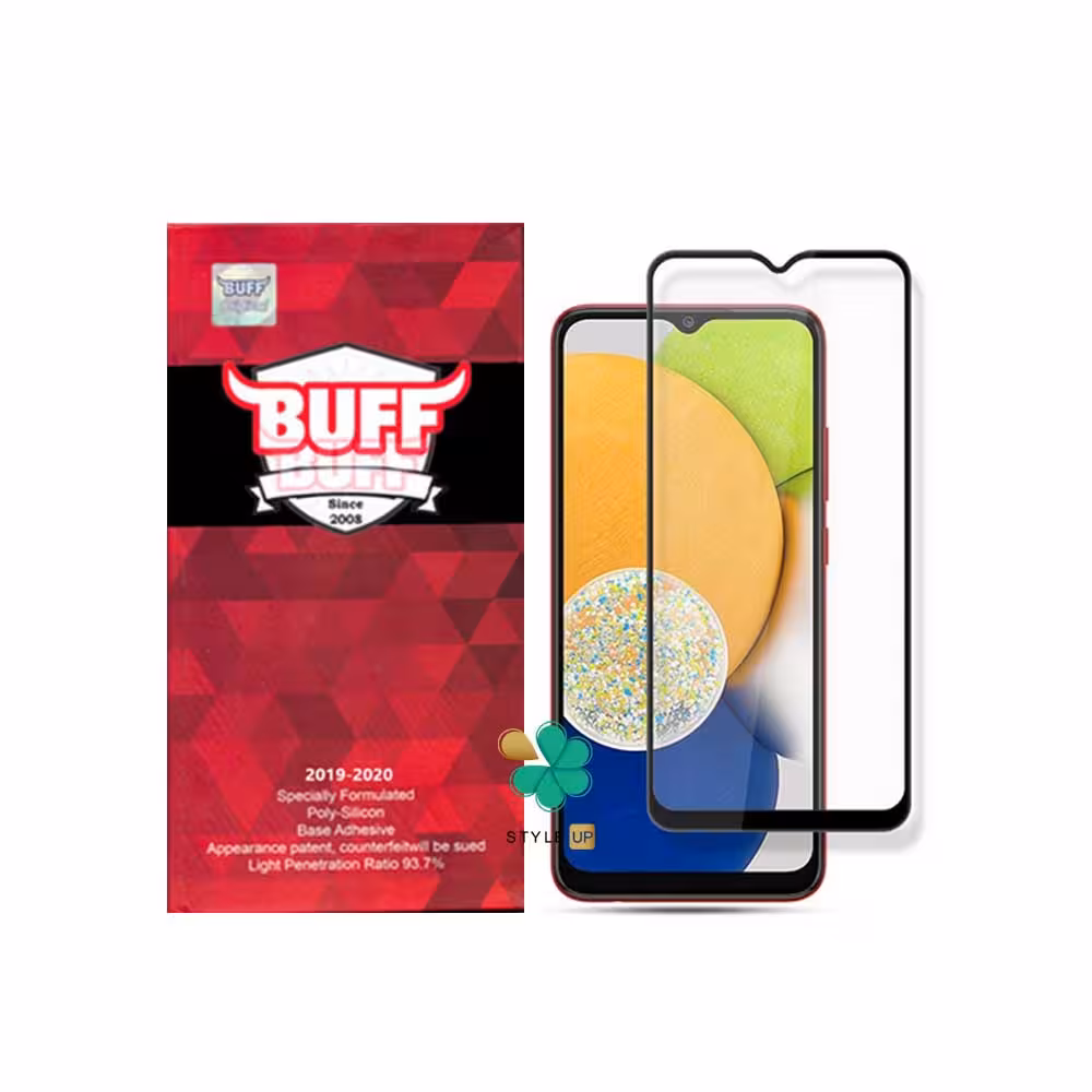محافظ صفحه گلس گوشی سامسونگ Samsung Galaxy A03 مدل Buff 5D