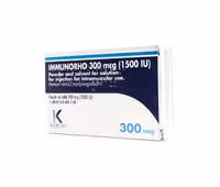 آمپول روگام 300 میکروگم برند ایمونورو شرکت KEDRION ایتالیا