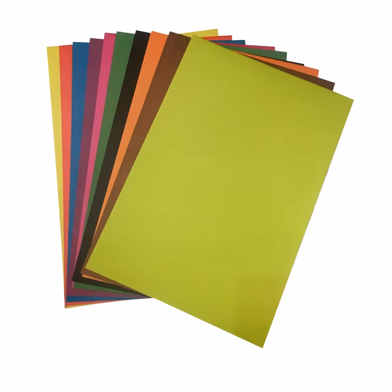 مقوا رنگی دو رو A4 بسته 10 عددی