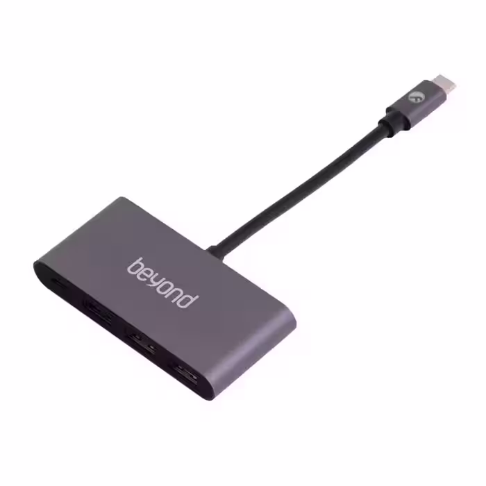 هاب 4 پورت USB-C بیاند مدل BA-404Beyond