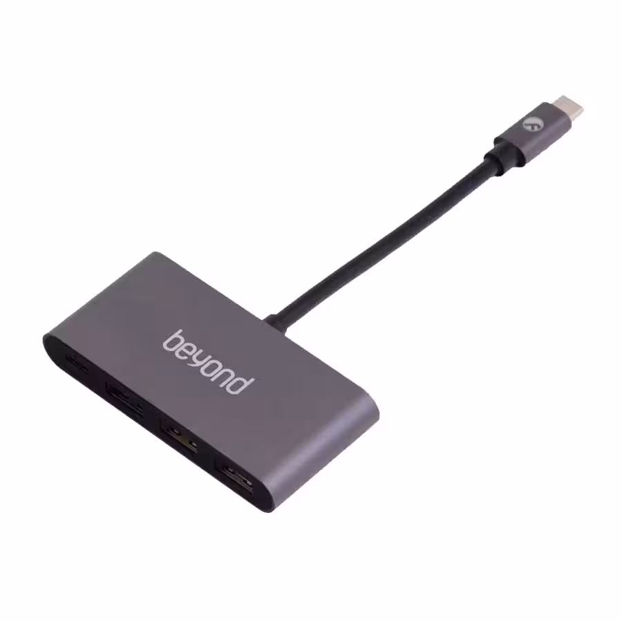 هاب 4 پورت USB-C بیاند مدل BA-404Beyond