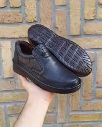 کفش مردانه طبی کلارک تمام چرم کد 2693