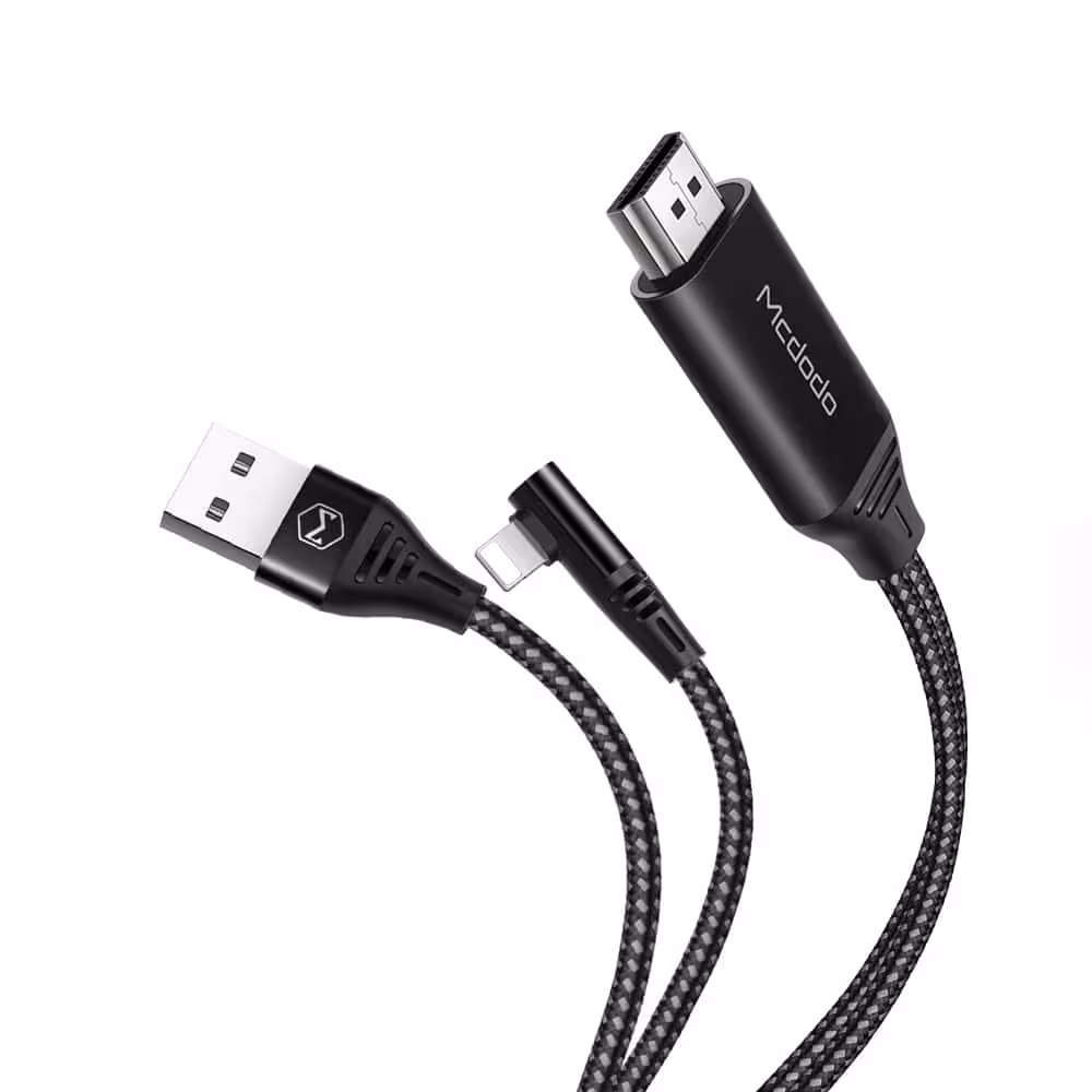کابل تبدیل لایتنینگ به HDMI اتصال به تلویزیون مدل CA-640