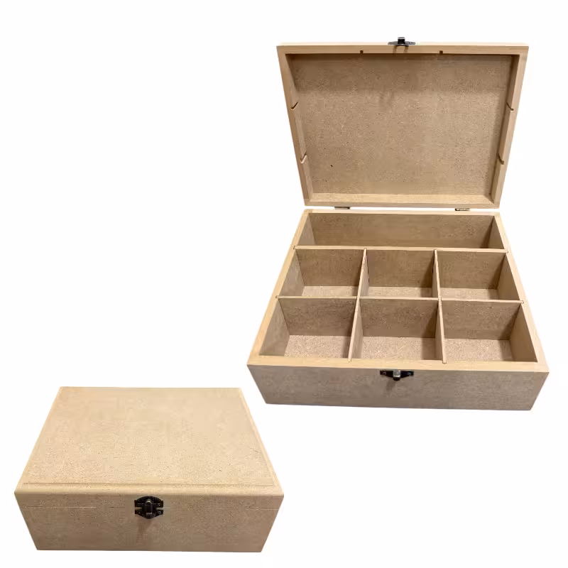 بیس MDF جعبه تی بگ 20 در 25 ارتفاع 10 سانت کد 23