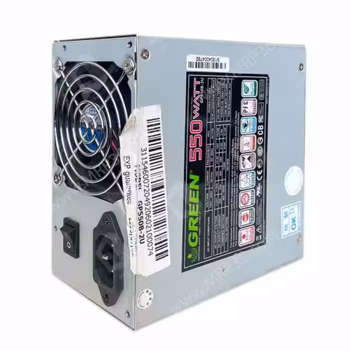 پاور 550B-2U مارک گرین (استوک-قدیمی)