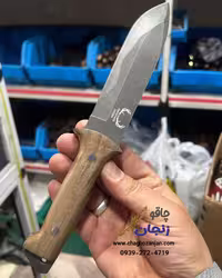 کارد شکاری محمدی مدل بوشکرافت | ساخت زنجان دستساز