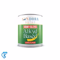 رنگ روغنی نیمه براق آبی نیسانی کیلو کد 2562 ساندورا