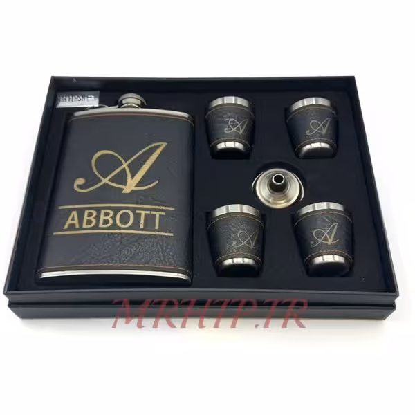 ست قمقمه جیبی 4 شات 240cc مدل آبوت 270cc کد a530419