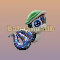 عروسک مار کلاه دار (80 سانتی)