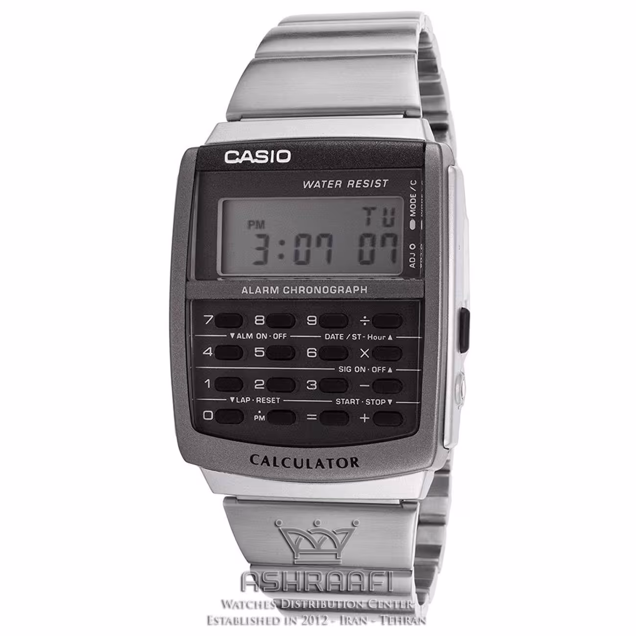 ساعت کاسیو ماشین حسابی فلزی Casio CA-506-1DF