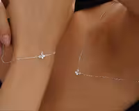 نیمست وارداتی نقره جواهری کد 00134