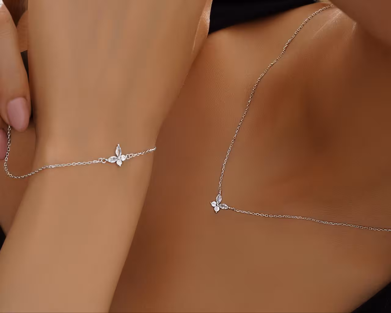 نیمست وارداتی نقره جواهری کد 00134