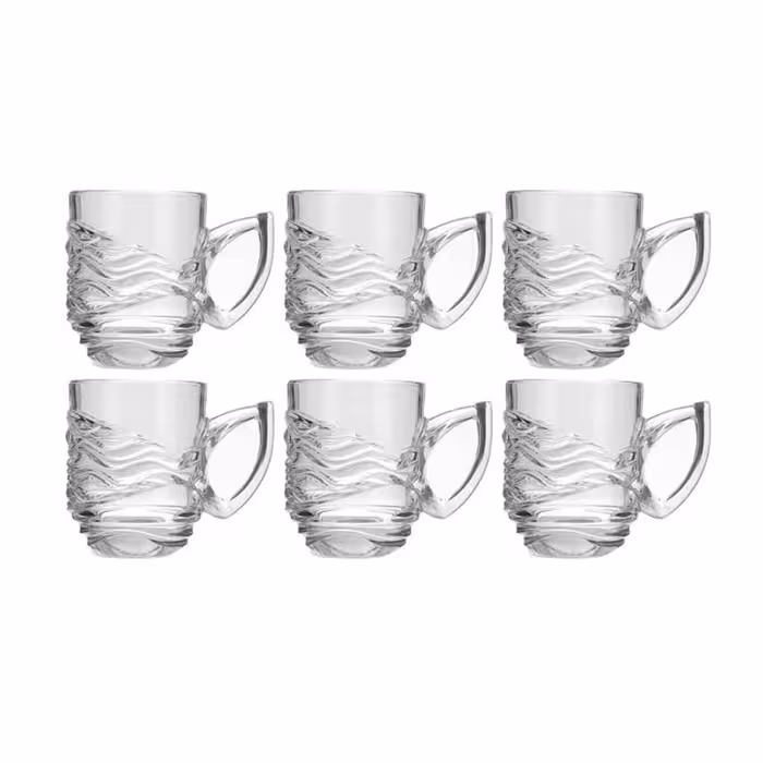 لیوان نوری تازه مدل تیفانی NT17500600W بسته 6 عددی