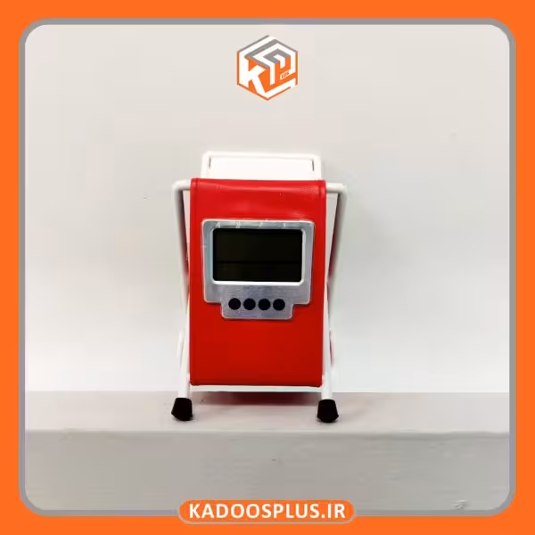 ساعت رومیزی کالسکه پایه فلزی