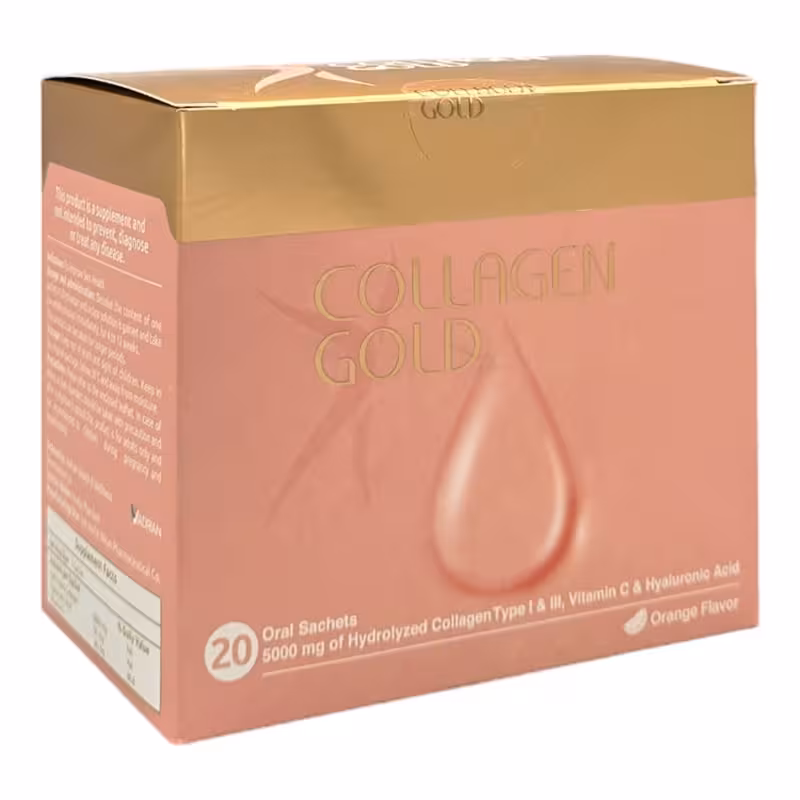 ساشه کلاژن گلد آدریان 20 عدد