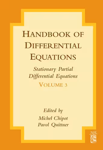 خرید و دانلود نسخه کامل کتاب Handbook of Differential Equations: Stationary Partial Differential Equations