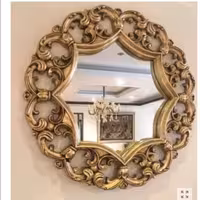 آینه بزرگ دیواری طرح لارا قطر120